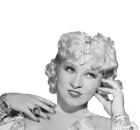 <p>Mae West</p>